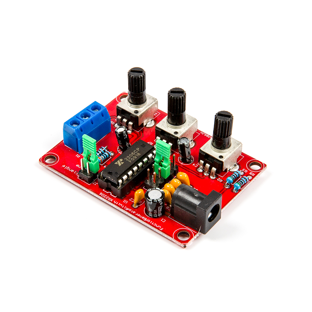 DIY набор для сборки Генератора сигналов XR2206, 1Гц -1МГц